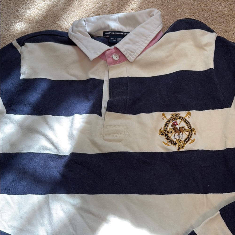 Ralph Lauren Striped Rugby Shirt